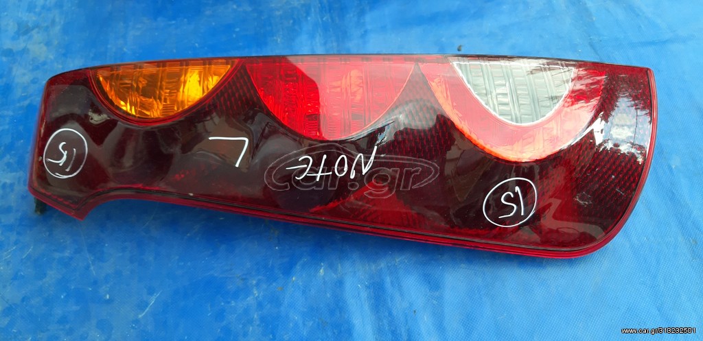 NISSAN NOTE 2006-2013 ΦΑΝΆΡΙ ΠΙΣΩ ΔΕΞΙΟ & ΦΑΝΑΡΙ ΠΙΣΩ ΔΕΞΙΟ ΟΥΡΑΝΟΥ ( TA ΑΡΙΣΤΕΡΑ ΕΧΟΥΝ ΠΟΥΛΗΘΕΙ )