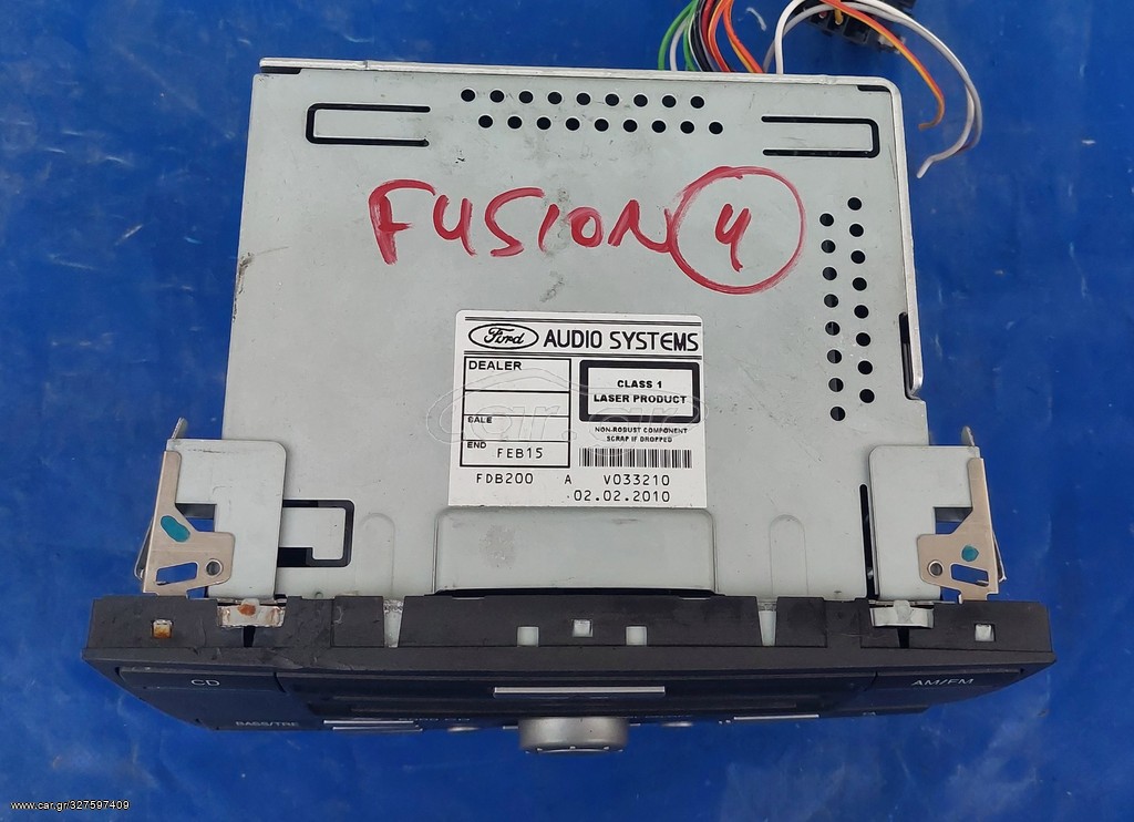 FORD FUSION 2002-2012 ΡΑΔΙΟ-CD 8S61-18C815-AB