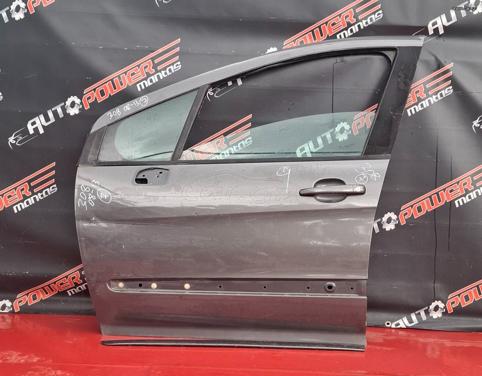 PEUGEOT 308 2008-2013 5ΠΟΡΤΟ ΠΟΡΤΑ ΕΜΠΡΟΣ ΑΡΙΣΤΕΡΗ ΚΟΜΠΛΕ ( ΜΕ ΖΗΜΙΑ)*Α2
