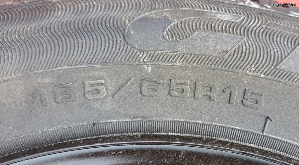 PEUGEOT 301 2012-2017 ΖΑΝΤΑ ΡΕΖΕΡΒΑ ΑΝΑΓΚΗΣ 15” 185Χ65Χ15 A2*