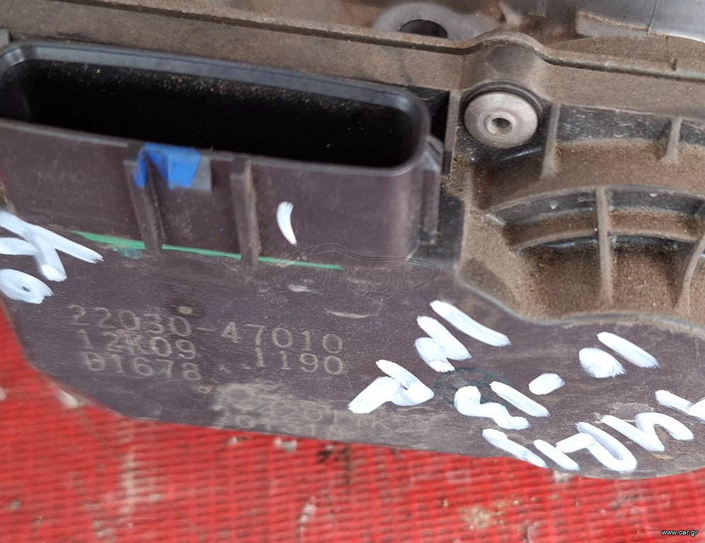 TOYOTA AURIS 2006-2013 , TOYOTA YARIS 2006-2012 ΠΕΤΑΛΟΥΔΑ ΓΚΑΖΙΟΥ 1NR 1300cc 22030-47010 ,22030-47010