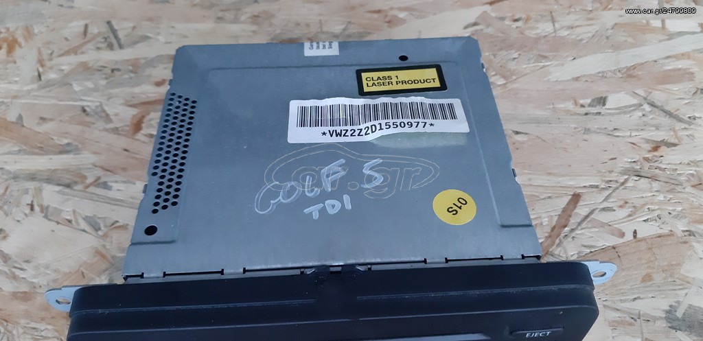 VW GOLF 5 2004-2008 ΔΙΑΚΟΠΤΕΣ -ΧΕΙΡΙΣΤΗΡΙΑ ΚΑΛΟΡΙΦΕΡ -RADIOCD