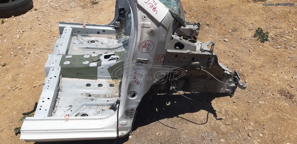 TOYOTA YARIS 2006-2012 ΚΟΛΩΝΑ ΕΜΠΡΟΣ ΑΡΙΣΤΕΡΗ -ΔΕΞΙΑ / ΣΑΣΙ ΕΜΠΡΟΣ ΑΡΙΣΤΕΡΟ -ΔΕΞΙΟ – ΚΟΜΜΑΤΙ ΜΑΣΠΙΕ ΕΜΠΡΟΣ ΑΡΙΣΤΕΡΟ -ΔΕΞΙΟ