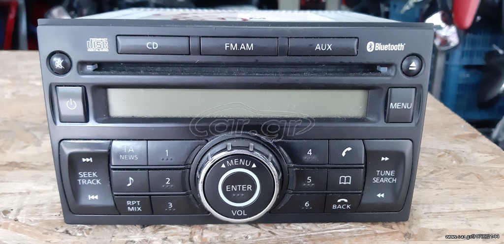 NISSAN QASHQAI 2007-2013 ΡΑΔΙΟ-CD- BLUETOOTH
