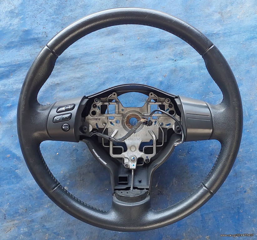 TOYOTA COROLLA 2002-2007 ΒΟΛΑΝ ΤΙΜΟΝΙΟΥ ΔΕΡΜΑΤΙΝΟ ΜΕ ΧΕΙΡΙΣΤΗΡΙΑ