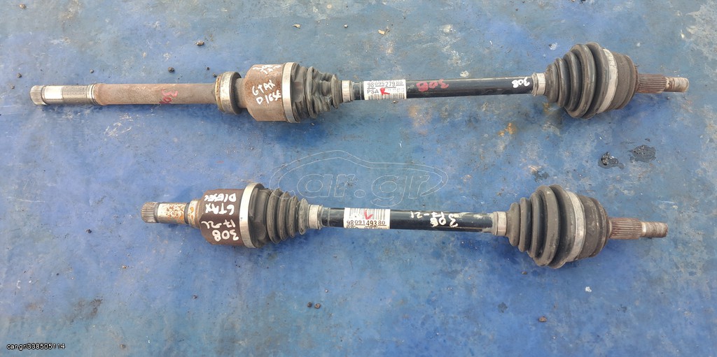 PEUGEOT 308 2017-2021 diesel 6ταχυτο ΗΜΙΑΞΟΝΙΟ ΑΡΙΣΤΕΡΟ 9809149380 – ΗΜΙΑΞΟΝΙΟ ΔΕΞΙΟ 9809527980
