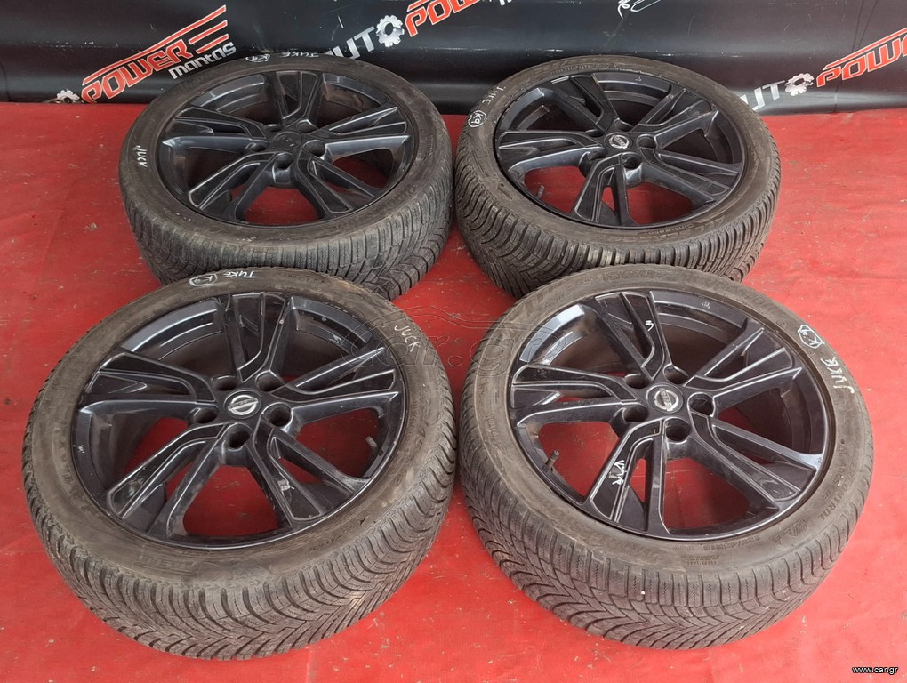 NISSAN JUKE 2010-2019 ΖΑΝΤΟΛΑΣΤΙΧΑ ΑΛΟΥΜΙΝΙΟΥ 4ΑΔΑ 18″ 225×45×18 A2*