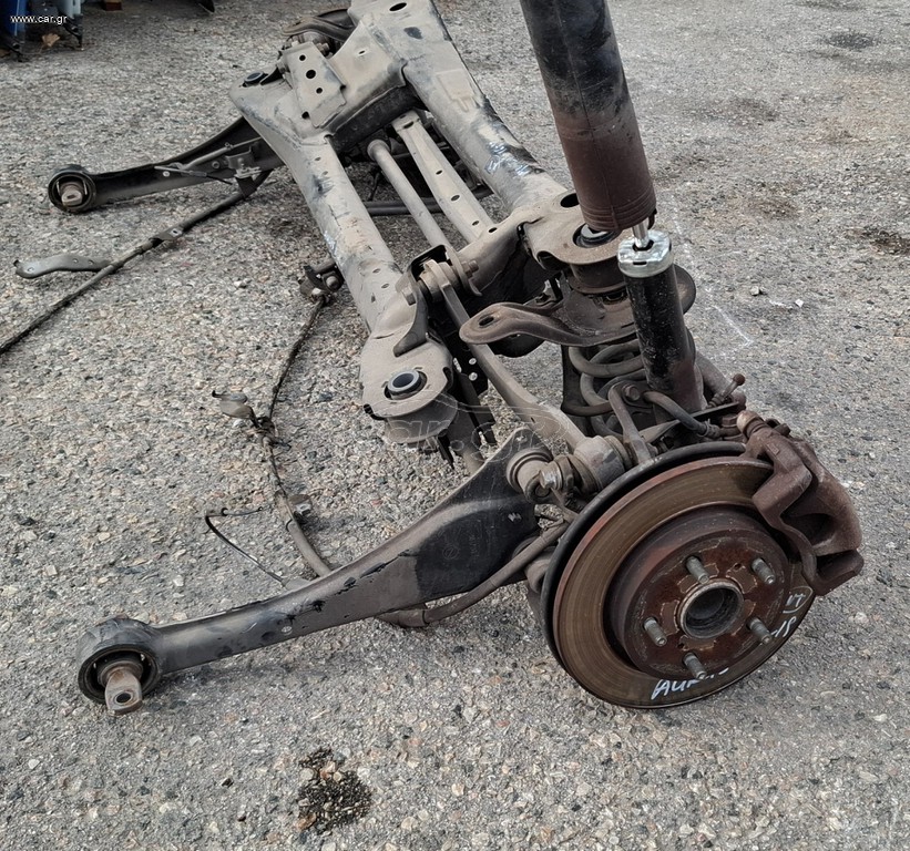 TOYOTA AURIS 2013-2019 ΑΞΟΝΑΣ ΠΙΣΩ ΚΟΜΠΛΕ ΜΕ ΨΑΛΙΔΙΑ -ΓΕΦΥΡΑ & ΑΚΡΑΞΟΝΙΑ (HYBRID )Α2*
