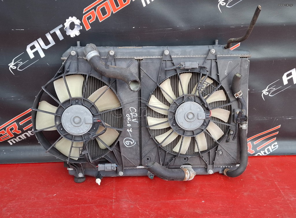 HONDA CR-V 2002-2007 ΨΥΓΕΙΟ ΝΕΡΟΥ 422000-7182 – ΒΕΝΤΙΛΑΤΕΡ ΚΟΜΠΛΕ (ΔΙΠΛΟ) 2,2 diesel Α1*