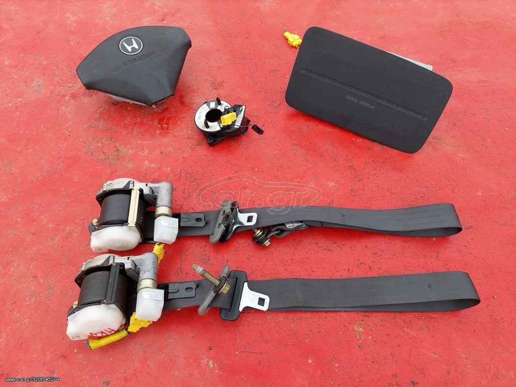 HONDA HR-V 1999-2006 SET ΑΕΡΟΣΑΚΟΙ (AΕΡΟΣΑΚΟΣ ΟΔΗΓΟΥ-ΣΥΝΟΔΗΓΟΥ-ΖΩΝΕΣ-ΤΑΙΝΙΑ ΤΙΜΟΝΙΟΥ) ( Πωλουνται και μεμωνομενα)