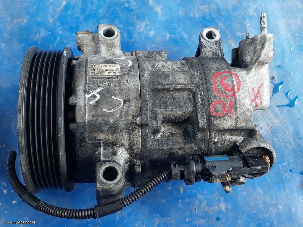CITROEN C4, DS4, DS5 ,C3, PICASSO DENSO 447150-3250 768623 768 623 5SEL12C ΚΟΜΠΡΕΣΕΡ A/C