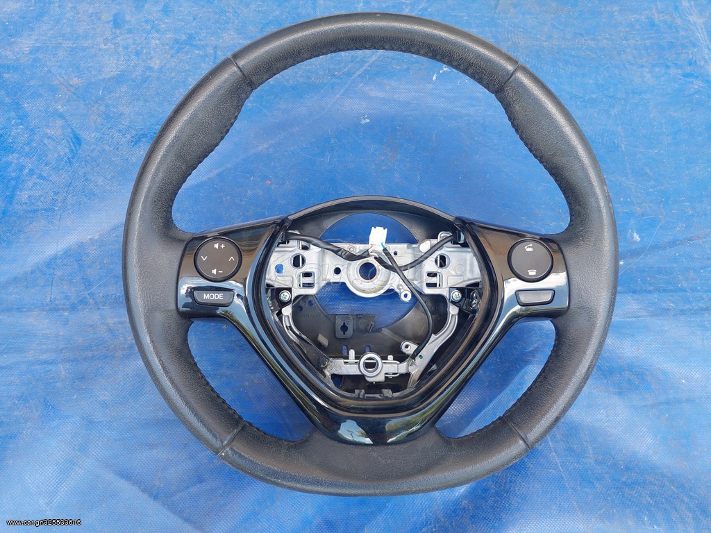 TOYOTA AYGO 2014-2021 , CITROEN C1 , PEUGEOT 108 ΒΟΛΑΝ ΤΙΜΟΝΙΟΥ ΔΕΡΜΑΤΙΝΟ (ΜΕ ΧΕΙΡΙΣΤΗΡΙΑ )