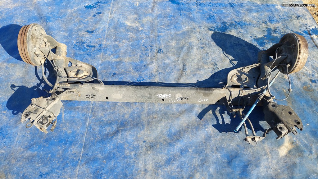 RENAULT CLIO 2006-2013 ΑΞΟΝΑΣ ΠΙΣΩ ΜΕ ΤΑΜΠΟΥΡΑ