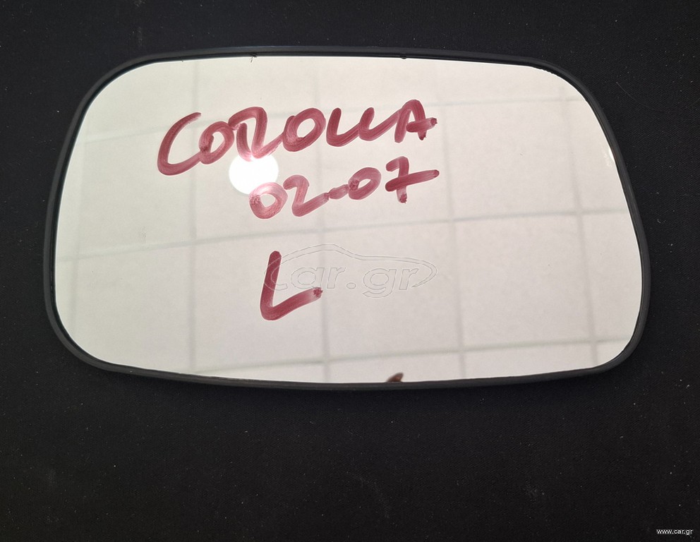 TOYOTA COROLLA 2002-2007 ΚΡΥΣΤΑΛΛΟ ΚΑΘΡΕΦΤΗ ΑΡΙΣΤΕΡΟ ΘΕΡΜΕΝΟΜΕΝΟ
