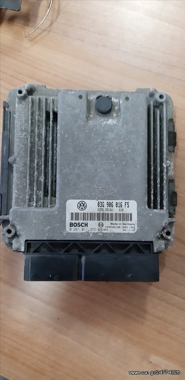 VW GOLF 5 /SEAT IBIZA /SKODA OCTAVIA /VW TOURAN TDI 1900cc BRU ΕΓΚΕΦΑΛΟΣ ΜΗΧΑΝΗΣ 03G906016FS
