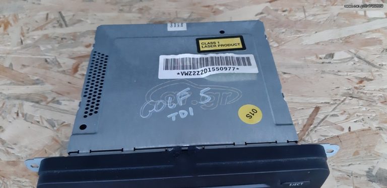 VW GOLF 5 2004-2008 ΔΙΑΚΟΠΤΕΣ -ΧΕΙΡΙΣΤΗΡΙΑ ΚΑΛΟΡΙΦΕΡ -RADIOCD