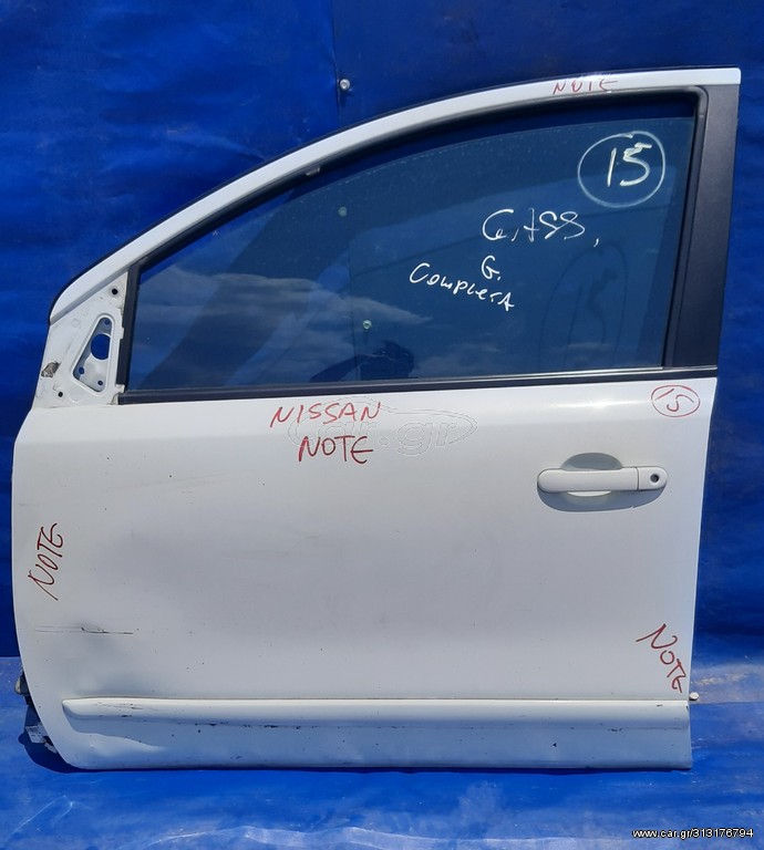 NISSAN NOTE 2005- 2013 ΠΟΡΤΑ ΕΜΠΡΟΣ ΑΡΙΣΤΕΡΉ ΚΟΜΠΛΕ Α2*