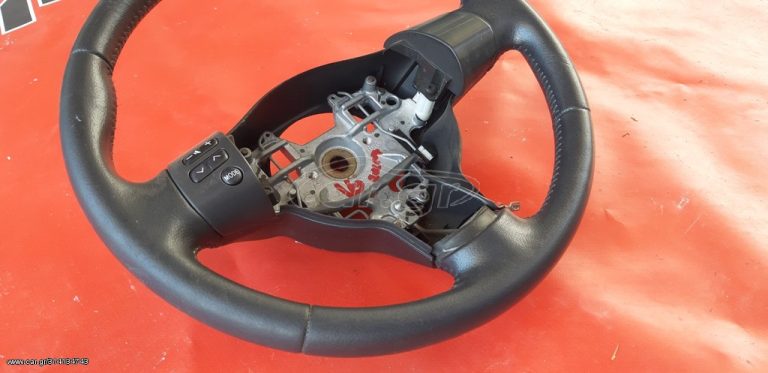 TOYOTA COROLLA 2004-2007 ΒΟΛΑΝ ΤΙΜΟΝΙΟΥ ΜΕ ΧΕΙΡΙΣΤΗΡΙΑ ΔΕΡΜΆΤΙΝΟ