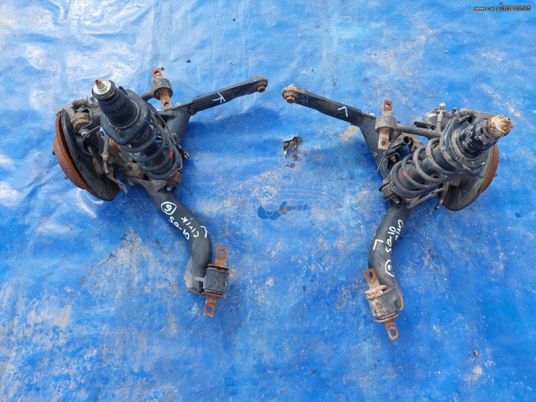 HONDA CIVIC 2001-2005 ΑΚΡΟΜΠΟΥΚΑΛΟ ΠΙΣΩ ΑΡΙΣΤΕΡΟ - ΔΕΞΙΟ ΚΟΜΠΛΕ ( ΤΟ ΑΡΙΣΤΕΡΟ ΕΧΕΙ ΠΟΥΛΗΘΕΙ )