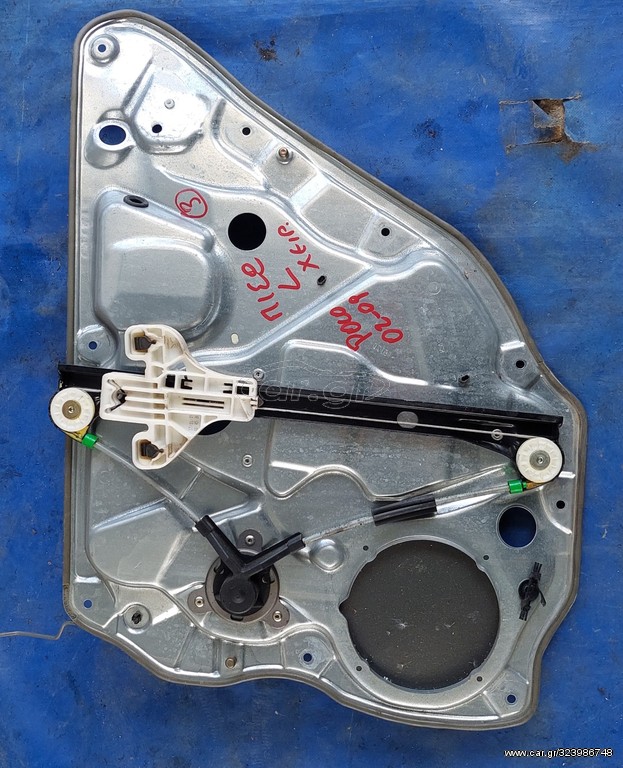 VW POLO 2002-2009 5ΠΟΡΤΟ ΓΡΥΛΛΟΣ ΧΕΙΡΟΚΙΝΗΤΟΣ ΠΙΣΩ ΑΡΙΣΤΕΡΗΣ ΠΟΡΤΑΣ