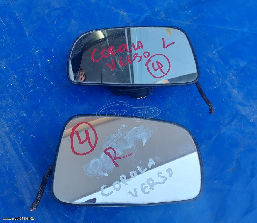 TOYOTA COROLLA VERSO 2004-2009 ΚΡΥΣΤΑΛΛΟ ΗΛΕΚΤΡΙΚΟΥ ΚΑΘΡΕΦΤΗ ΑΡΙΣΤΕΡΟ -ΔΕΞΙΟ (ΤΟ ΔΕΞΙΟ ΕΧΕΙ ΠΟΥΛΗΘΕΙ)