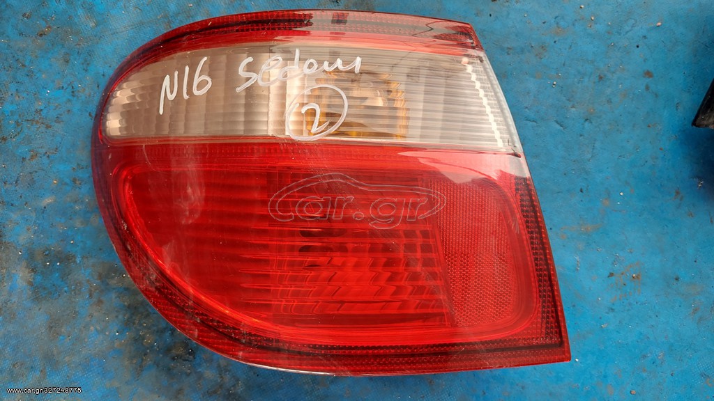 NISSAN ALMERA N16 SEDAN -4ΠΟΡΤΟ 2000-2006 ΦΑΝΑΡΙ ΠΙΣΩ ΔΕΞΙΟ - ΑΡΙΣΤΕΡΟ ΕΞΩΤΕΡΙΚΟ