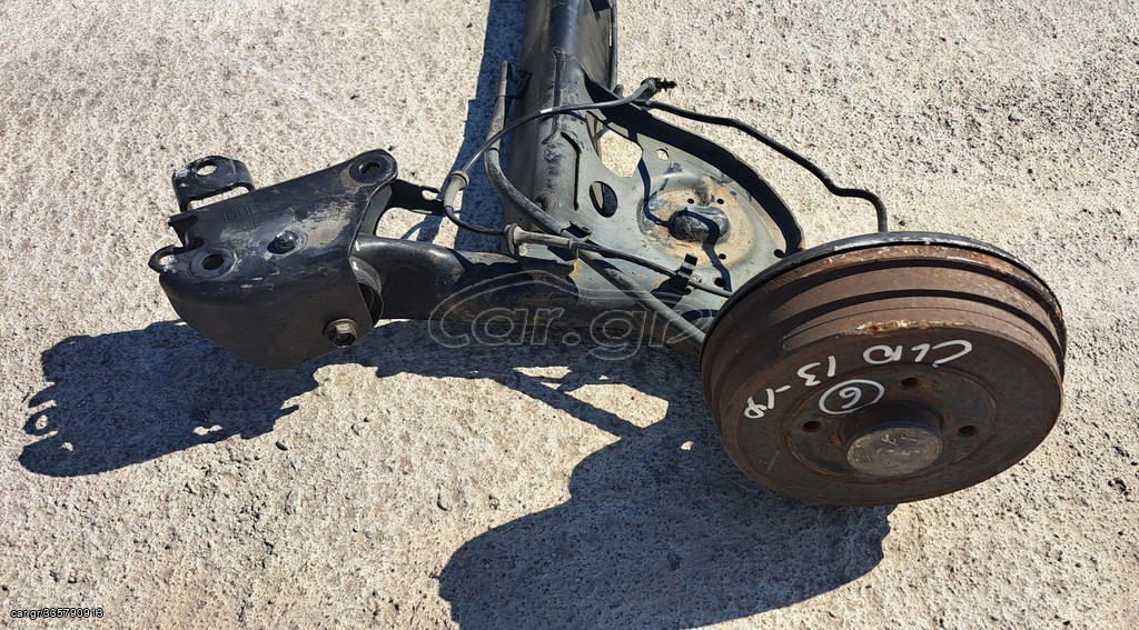 RENAULT CLIO 2006-2013 ΑΞΟΝΑΣ ΠΙΣΩ ΜΕ ΤΑΜΠΟΥΡΑ