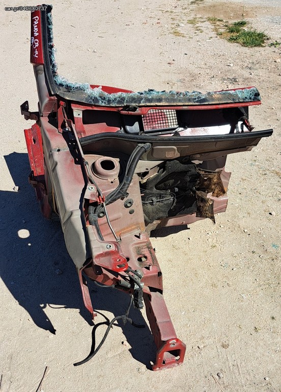 FIAT PANDA 2003-2014 ΚΟΛΩΝΑ ΕΜΠΡΟΣ ΔΕΞΙΑ ΜΕ ΚΟΜΜΑΤΙ ΜΑΣΠΙΕ ΚΑΙ ΣΑΣΙ Α2*