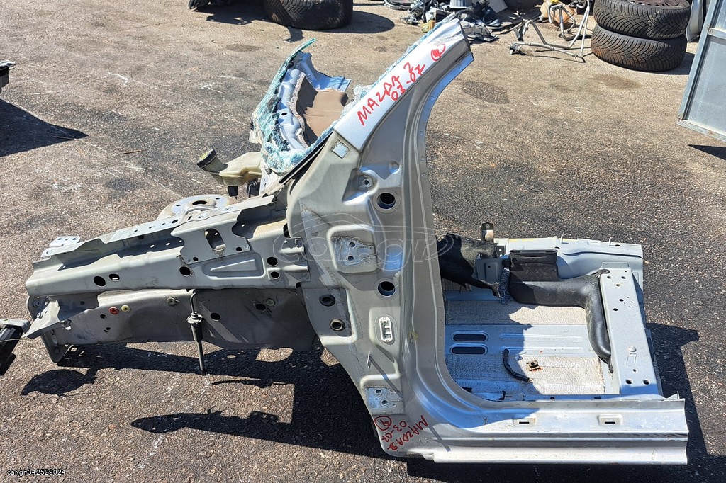 MAZDA 2 2003-2007 ΚΟΛΩΝΑ ΕΜΠΡΟΣ ΑΡΙΣΤΕΡΗ ΜΕ ΚΟΜΜΑΤΙ ΜΑΣΠΙΕ ΚΑΙ ΣΑΣΙ Α2*