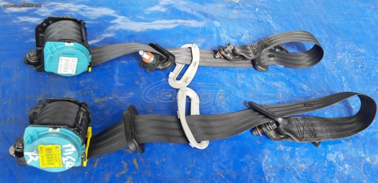 KIA RIO 2011-2017 ΖΩΝΗ ΠΙΣΩ ΑΡΙΣΤΕΡΗ -ΔΕΞΙΑ - ΚΛΕΙΣΤΡΟ ΖΩΝΗΣ ΠΙΣΩ ΜΕΣΑΙΟ (ΔΙΠΛΟ)