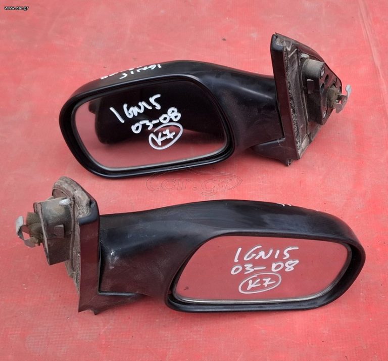SUZUKI IGNIS 2000-2008 ΚΑΘΡΕΦΤΗΣ ΑΡΙΣΤΕΡΟΣ - ΔΕΞΙΟΣ ΜΗΧΑΝΙΚΟΣ ΜΑΥΡΟΣ M*