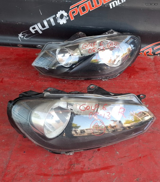 VW GOLF 6 2008-2013 ΦΑΝΑΡΙ ΕΜΠΡΟΣ ΑΡΙΣΤΕΡΟ - ΔΕΞΙΟ (ΤΟ ΑΡΙΣΤΕΡΟ ΕΧΕΙ ΠΟΥΛΗΘΕΙ) Α2*