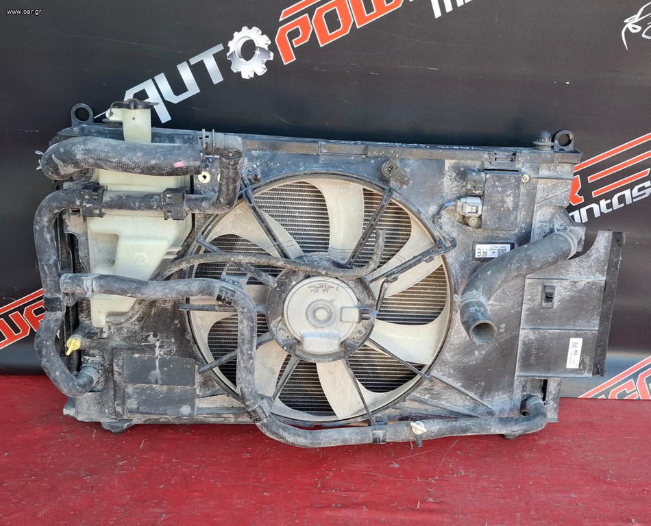 TOYOTA YARIS 2012-2020 Υβριδικό βενζινη SET ΨΥΓΕΙΟ ΝΕΡΟΥ -ΨΥΓΕΙΟ A/C - ΒΕΝΤΙΛΑΤΕΡ A2*
