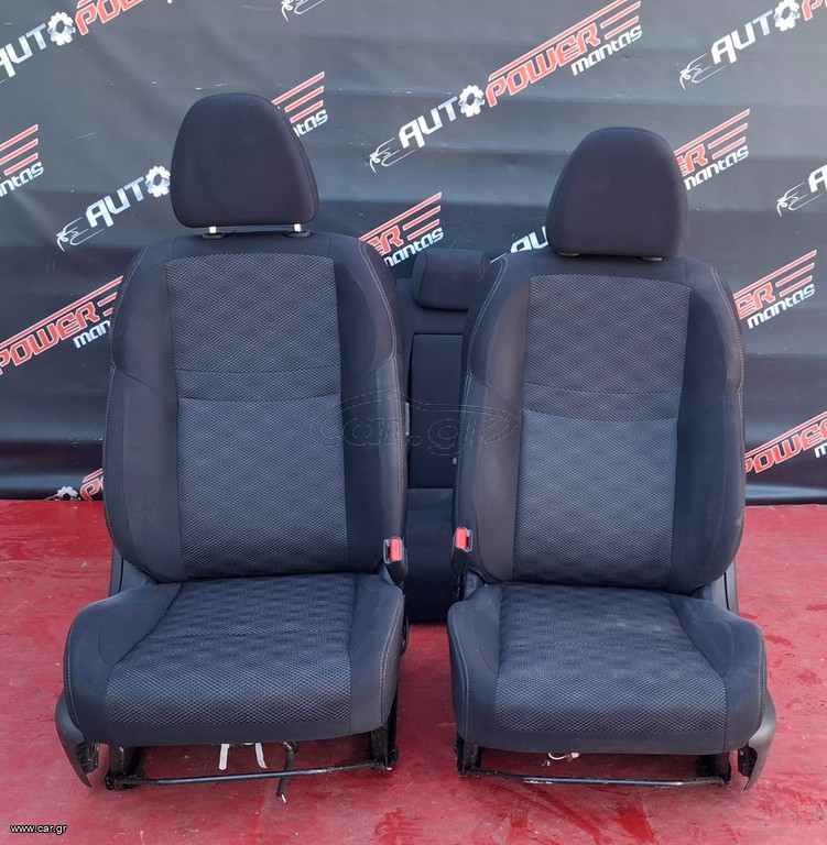 NISSAN QASHQAI J11 2014-2022 SET ΚΑΘΙΣΜΑΤΑ ΕΜΠΡΟΣ-ΠΙΣΩ-ΑΕΡΟΣΑΚΟΙ ΚΑΘΙΣΜΑΤΩΝ -ΚΛΕΙΣΤΡΑ (ΘΕΡΜΕΝΟΜΕΝΑ) A2*