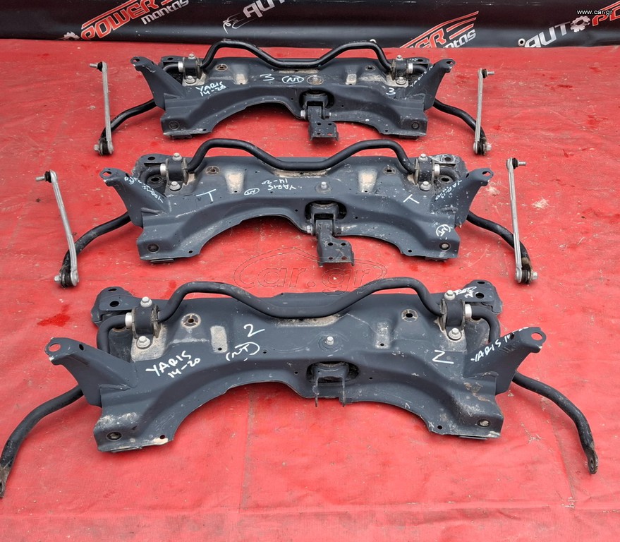 TOYOTA YARIS 2012-2020 ΓΕΦΥΡΑ ΜΕ ΖΑΜΦΟΡ ( 2 ΤΕΜΑΧΙA ΔΙΑΘΕΣΙΜΑ ) Α2*