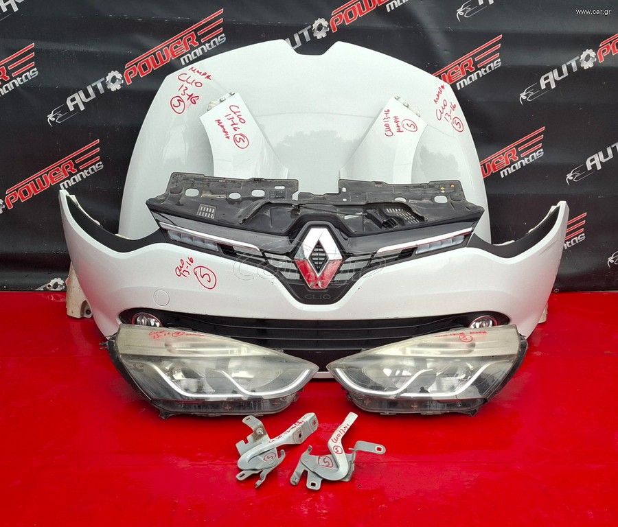RENAULT CLIO 2013-2016 ΜΟΥΡΗ ΚΟΜΠΛΕ (DIESEL) Α2* - SET ΑΕΡΟΣΑΚΟΙ Μ*