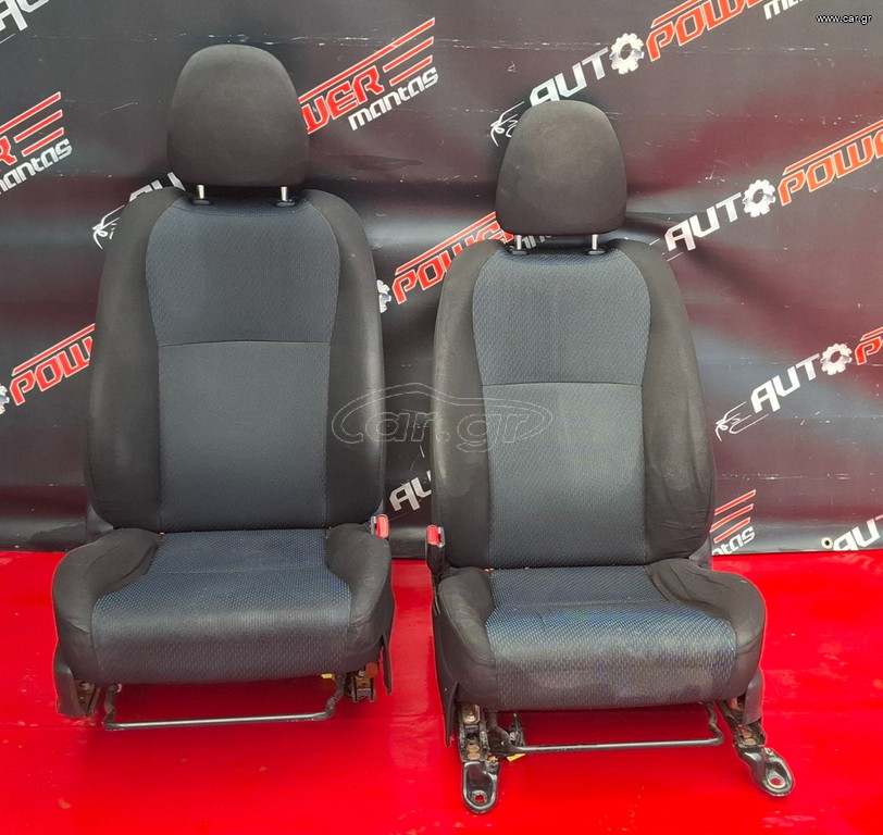 TOYOTA YARIS 2012-2017 5ΠΟΡΤΟ ΚΑΘΙΣΜΑ ΕΜΠΡΟΣ ΔΕΞΙΟ - ΑΡΙΣΤΕΡΟ ΜΕ ΚΛΕΙΣΤΡΑ Α1*
