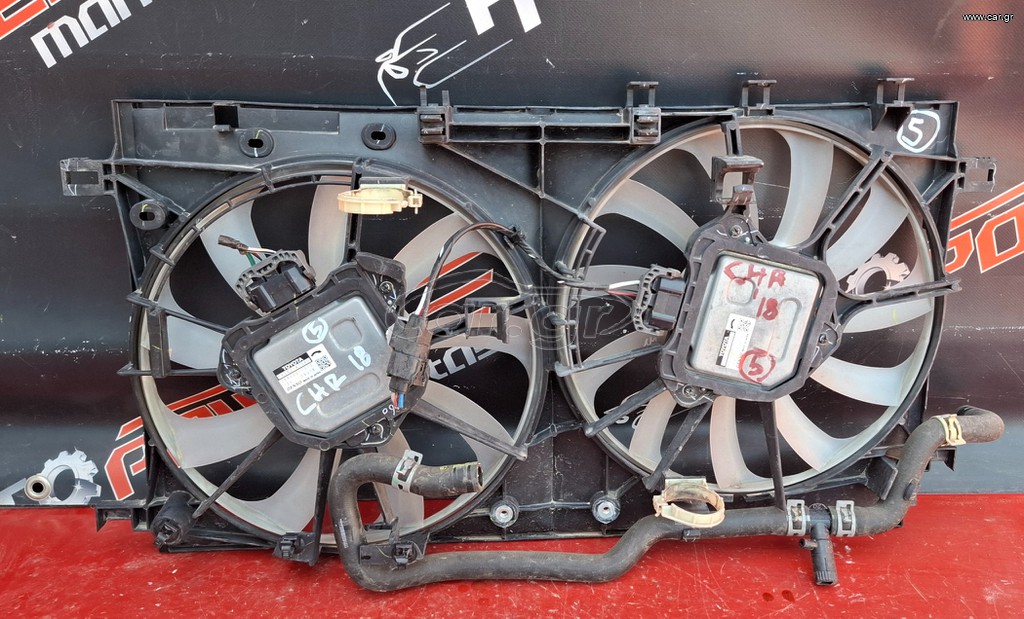 TOYOTA C-HR 2016-2023 βενζινη 1,2 turbo ΒΕΝΤΙΛΑΤΕΡ 16363-47060 , 16363-47050 (ΒΕΝΖΙΝΗ) A1*