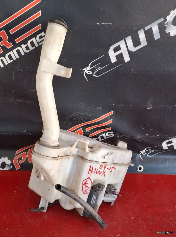TOYOTA HILUX 2009-2015 ΔΟΧΕΙΟ ΥΑΛΟΚΑΘΑΡΙΣΤΗΡΩΝ ΜΕ ΜΟΤΕΡ ( ΔΙΠΛΟ ΜΟΤΕΡ ΚΑΙ ΓΙΑ ΠΙΤΣΙΛΙΤΙΡΙΑ ΦΑΝΩΝ ) Α1*
