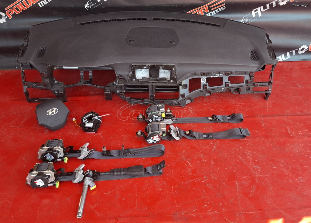 HYUNDAI TUCSON 2018-2020 DIESEL 1,6 ΜΟΥΡΗ ΚΟΜΠΛΕ Α2* - ΣΕΤ ΑΕΡΟΣΑΚΟΙ Μ*