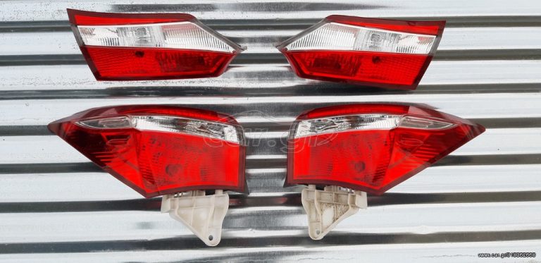 TOYOTA COROLLA SEDAN 2013-2016 ΦΑΝΑΡΙ ΠΙΣΩ ΕΞΩΤΕΡΙΚΟ ΑΡΙΣΤΕΡΟ -ΔΕΞΙΟ / ΦΑΝΑΡΙ ΠΙΣΩ ΕΣΩΤΕΡΙΚΟ ΑΡΙΣΤΕΡΟ -ΔΕΞΙΟ (ΤΟ ΕΣΩΤΕΡΙΚΟ & ΕΞΩΤΕΡΙΚΟ ΑΡΙΣΤΕΡΟ ΕΧΕΙ ΠΟΥΛΗΘΕΙ)