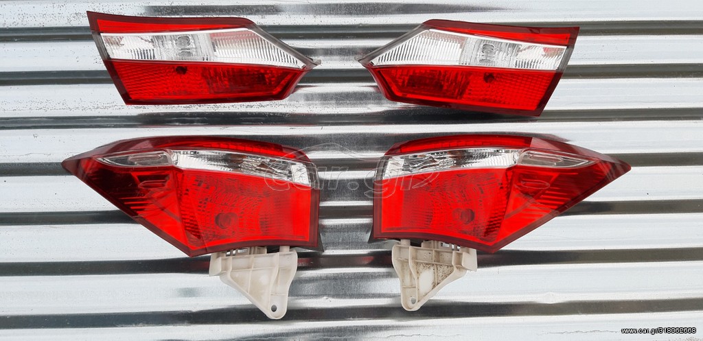 TOYOTA COROLLA SEDAN 2013-2016 ΦΑΝΑΡΙ ΠΙΣΩ ΕΞΩΤΕΡΙΚΟ ΑΡΙΣΤΕΡΟ -ΔΕΞΙΟ / ΦΑΝΑΡΙ ΠΙΣΩ ΕΣΩΤΕΡΙΚΟ ΑΡΙΣΤΕΡΟ -ΔΕΞΙΟ (ΤΟ ΕΣΩΤΕΡΙΚΟ & ΕΞΩΤΕΡΙΚΟ ΑΡΙΣΤΕΡΟ ΕΧΕΙ ΠΟΥΛΗΘΕΙ)