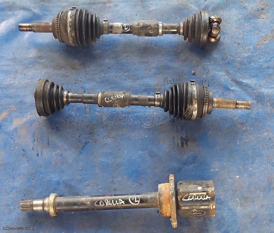 TOYOTA COROLLA 2002-2007 DIESEL 1ND 1400cc ΗΜΙΑΞΟΝΙΟ ΑΡΙΣΤΕΡΟ -ΔΕΞΙΟ (AYTOMATO ΣΑΣΜΑΝ)