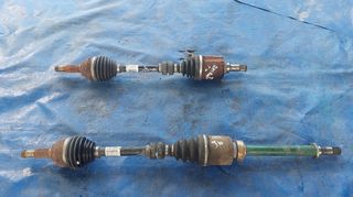 NISSAN QASHQAI J10 1500cc K9K DIESEL ΗΜΙΑΞΟΝΙΟ ΕΜΠΡΟΣ ΔΕΞΙΟ -ΑΡΙΣΤΕΡΟ (39101JD52B , 39100BB32B) (TO ΔΕΞΙΟ ΗΜΙΑΞΟΝΙΟ ΕΧΕΙ ΠΟΥΛΗΘΕΙ )
