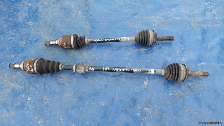 TOYOTA YARIS 2006-2011 vvti 1NR 1300cc ΗΜΙΑΞΟΝΙΟ ΑΡΙΣΤΕΡΟ-ΔΕΞΙΟ ( ΑΥΤΟΜΑΤΟ ΣΑΣΜΑΝ)