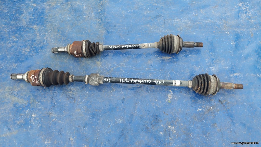 TOYOTA YARIS 2006-2011 vvti 1NR 1300cc ΗΜΙΑΞΟΝΙΟ ΑΡΙΣΤΕΡΟ-ΔΕΞΙΟ ( ΑΥΤΟΜΑΤΟ ΣΑΣΜΑΝ)