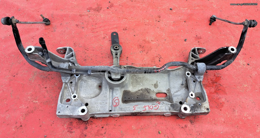VW GOLF 5 2004-2008 ΓΕΦΥΡΑ ΕΜΠΡΟΣ ΜΕ ΖΑΜΦΟΡ