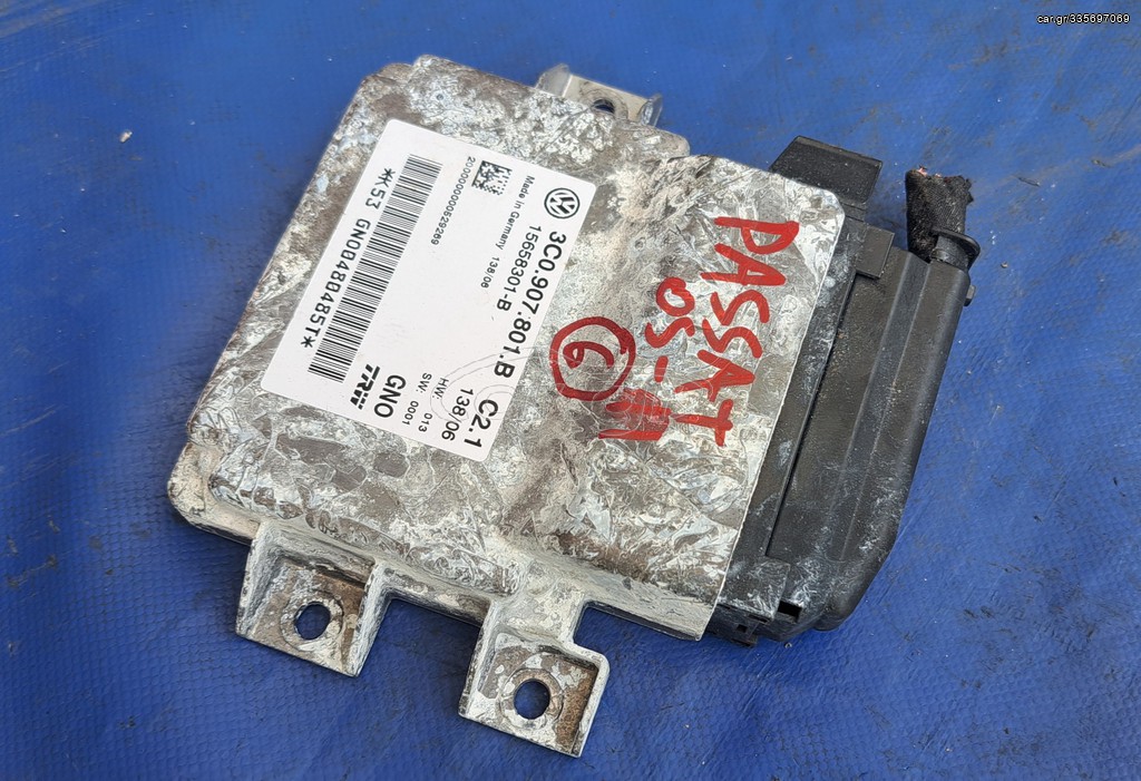 VW Passat 2005-2011 εγκέφαλος ηλεκτρικού χειροφρένου 3C0907801B