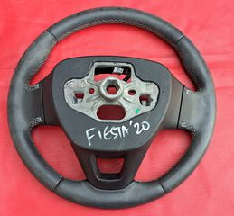 FORD FIESTA 2017-2024 ΒΟΛΑΝ ΤΙΜΟΝΙΟΥ ΜΕ ΧΕΙΡΙΣΤΗΡΙΑ ΔΕΡΜΑΤΙΝΟ