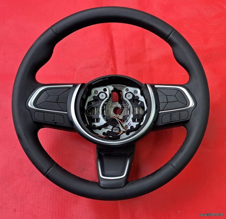 FIAT 500L 2012-2020 ΒΟΛΑΝ ΤΙΜΟΝΙΟΥ ΔΕΡΜΑΤΙΝΟ ΜΕ ΧΕΙΡΙΣΤΗΡΙΑ